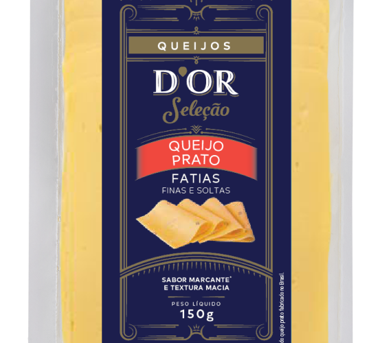 5118 - DOR - Queijo Prato Fatiado 150g